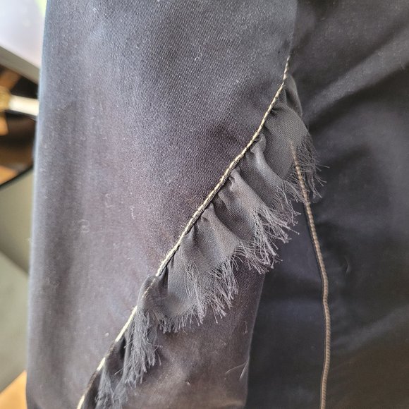 SOLD - Vintage Parasuco Dark Wash Jean Jacket US 10 - Picture 8 of 14